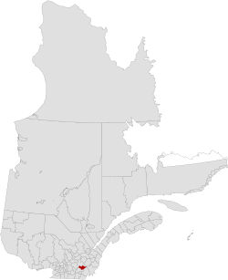 Quebec MRC Les Sources location map.svg