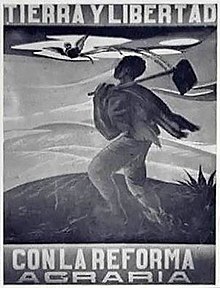 When democratically elected Guatemalan President Jacobo Arbenz attempted a modest redistribution of land, he was overthrown in the 1954 CIA Guatemalan coup d'etat Reforma agraria 1952.jpg