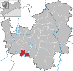 Regis-Breitingen – Mappa
