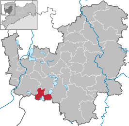 Kaart van Regis-Breitingen