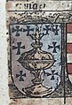 Armas do reino de Galicia na Carta Itineraria Europae de Martin Waldseemüller adicada a Carlos V, 1520.[235]
