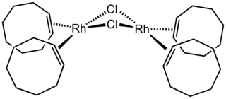 <span class="mw-page-title-main">Chlorobis(cyclooctene)rhodium dimer</span> Chemical compound