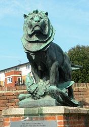 Sculpture of Lion Rickmansworth