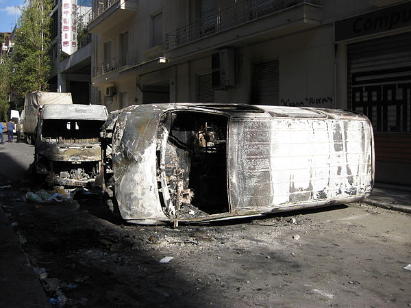 Aftermath of the 2008 riots in Athens