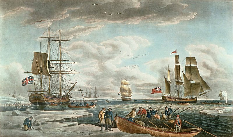 File:Robert Dodd - The North West or Davis's Streights Whale Fishery (cropped).jpg