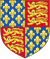 Königliche Wappen von England (1340-1367) .svg