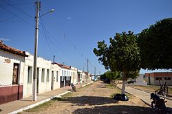 Rua São Francisco, em 2017.