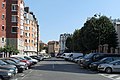 La rue de Pont-à-Mousson, vue depuis la place Arnault-Tzanck.