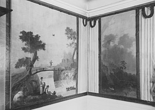 Väggmålningar i paradvåningen, 1906.