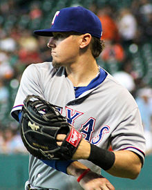 Ryan Rua bei Minute Maid am 30. August 2014.jpg