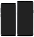 Samsung Galaxy S9 - 5.8" (15 cm) și Galaxy S9 plus - 6.2" (16 cm)