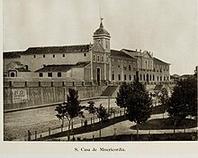 Virgilio Calegari: The Santa Casa at the end of the XIX century. Santa Casa de Misericordia de Porto Alegre por Virgilio Calegari.jpg