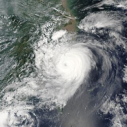 Typhoon Saomai 10. august 2006