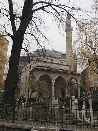 <span class="mw-page-title-main">Ferhat Pasha Mosque (Sarajevo)</span> Mosque in Sarajevo, Bosnia and Herzegovina