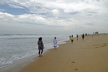 Near the Chilika Lake sea mouth, Odisha