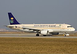 Saudi Arabian Airlines Airbus A320 Simon.jpg