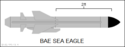 Sea Eagle anti-ship missile side-view silhouette.png