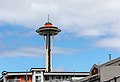 * Nomination: View of the Space Needle from 4th Avenue, Seattle, Washington, USA --XRay 03:11, 14 July 2022 (UTC) * Review  Support Good quality. --Rjcastillo 03:26, 14 July 2022 (UTC) the leaves in the foreground should go --Charlesjsharp 15:14, 14 July 2022 (UTC)  Done @Charlesjsharp: I had been thinking for a while whether rather with or without the leaves. In my opinion, they give a spatial effect. But your suggestion I take times and have chosen another format. --XRay 09:57, 15 July 2022 (UTC)  Comment @Charlesjsharp: ? --XRay 08:40, 18 July 2022 (UTC)