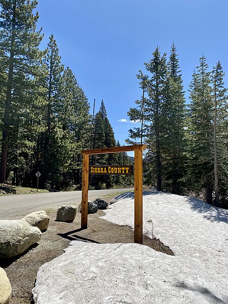 Sierra County, California, near Plumas National Forest