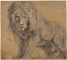 Sketch of Lion Sir Peter Paul Rubens - Lion - Google Art Project.jpg