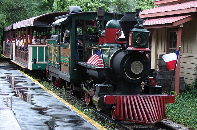 The Six Flags & Texas Railroad at Six Flags Over Texas (2007)