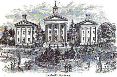 Smithville Seminary in the 1800s