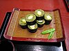 Cha-soba sushi roll