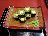 Cha-Soba maki-sushi