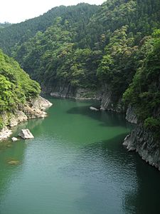 Sosui Gorge (蘇 水 峡, Sosuikyo)