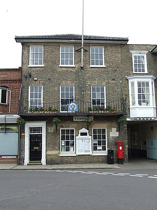 <span class="mw-page-title-main">Southwold Town Hall</span> Municipal building in Southwold, Suffolk, England