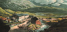 Splügenpass, um 1810