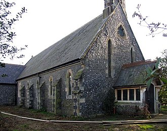 The church, photographed in 2005 St John, Letty Green, Herts - geograph.org.uk - 364539.jpg