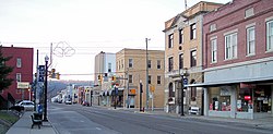 2nd Street in the central business district of St. Marys in 2006
