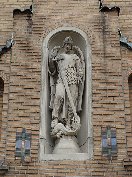 File:St Michael's statue.jpg