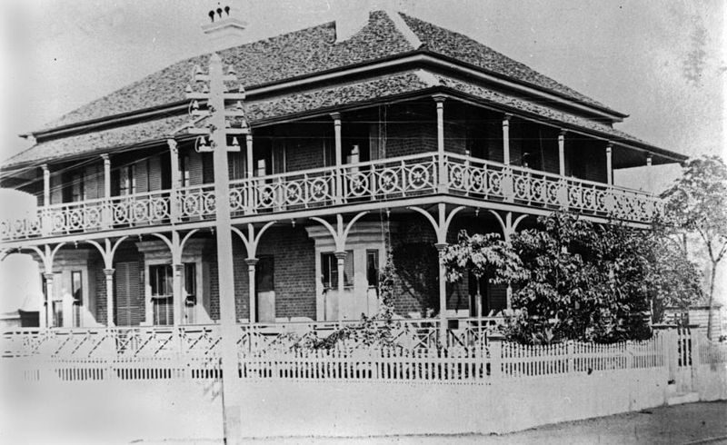 File:StateLibQld 1 40555 Home of Dr. Joseph Bancroft in Ann Street, Brisbane, ca. 1882.jpg