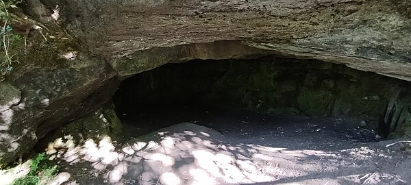 "Stevenson's Cave" in Bridge of Allan.