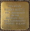 Stolperstein Breite Strasse (Nanny Mattio) in Hamburg-Altona-Altstadt.JPG