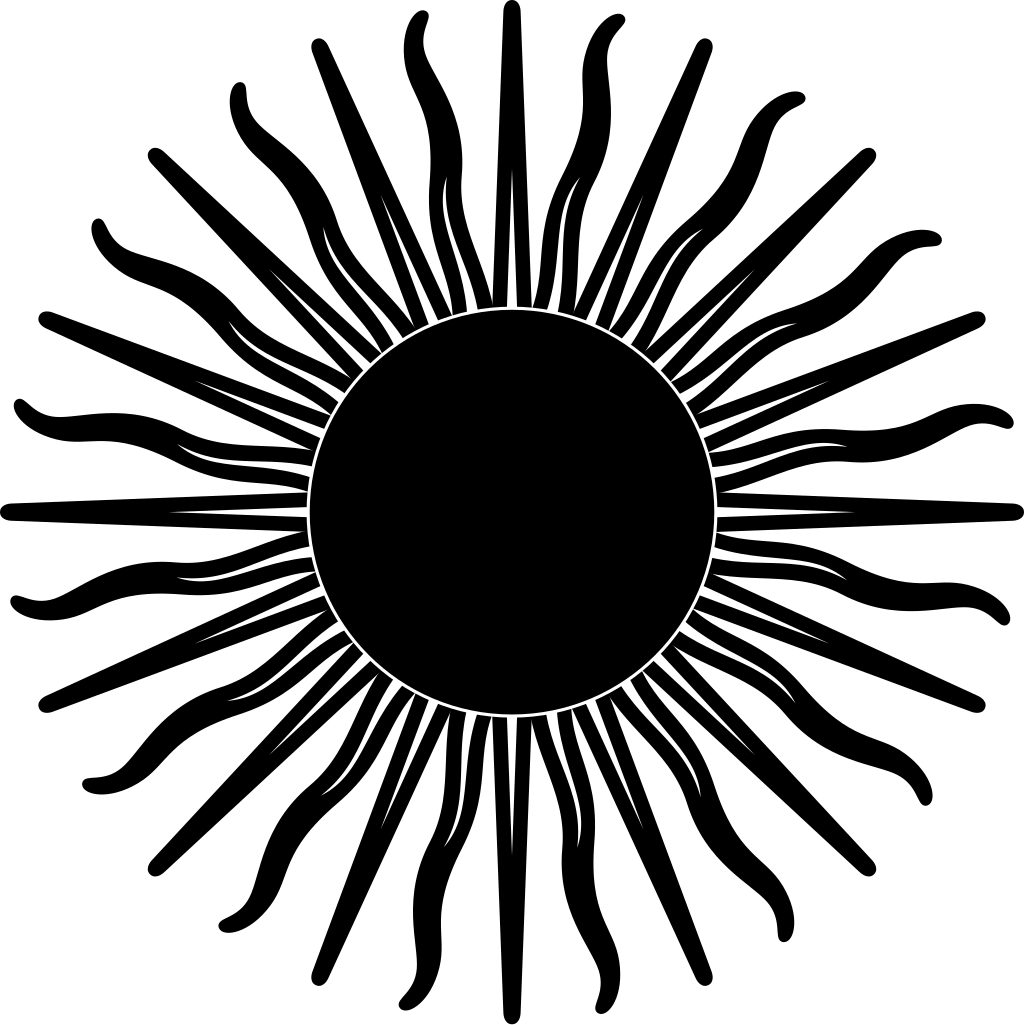 File Sun Symbol Black Svg Wikimedia Commons