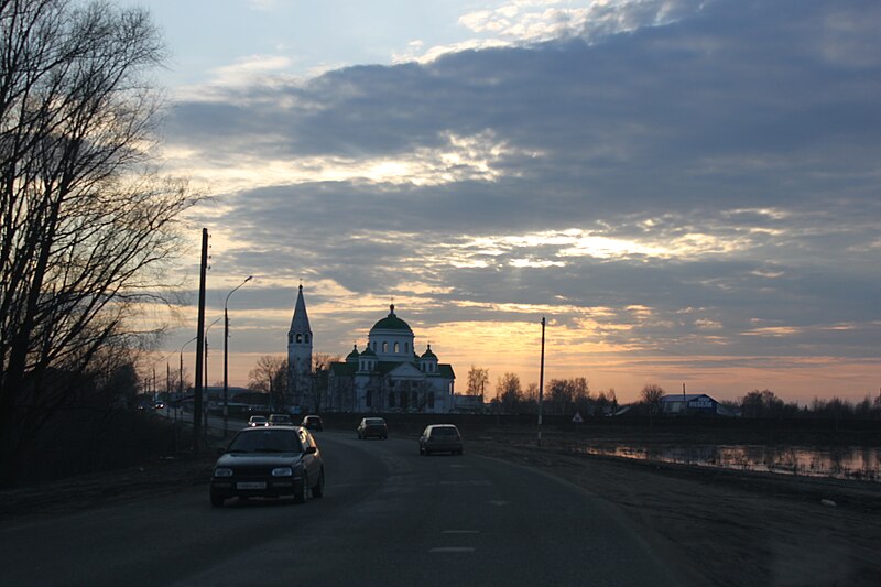 File:Sunset in Vyezdnoye - panoramio.jpg