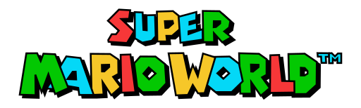 Super Mario World game logo.svg