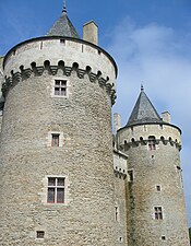 Les tours du château de Suscinio.