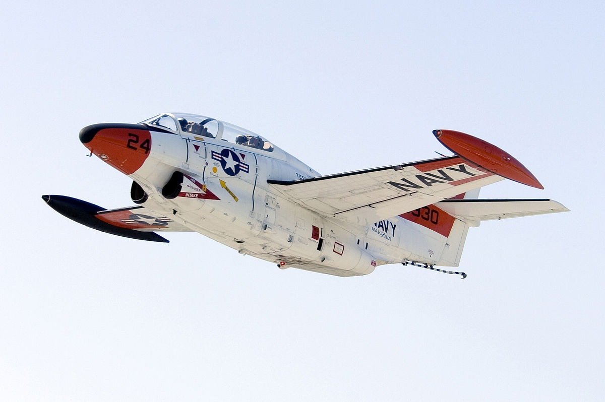 طائره التدريب الامريكيه T-2 BUCKEYE 1200px-T-2C_Buckeye_Pax_River