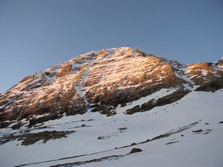 Pic du Taillon mountain in France