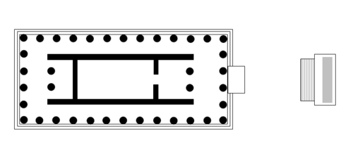 temple of hephaestus plan