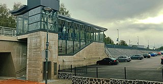 <span class="mw-page-title-main">Tesoma railway station</span> Railway station in Tampere, Finland