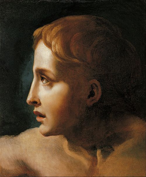 Study of the Head of a Youth, c. 1821–1824