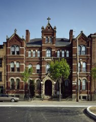 St. Mary's Priory, built in 1888, located at 614 Pressley Street.