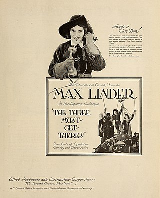 <i>The Three Must-Get-Theres</i> 1922 film by Max Linder