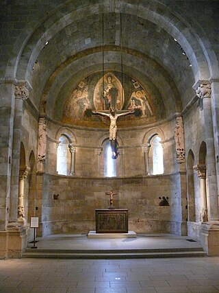 <span class="mw-page-title-main">The Fuentidueña Apse</span> Romanesque apse in San Martin Church, Spain