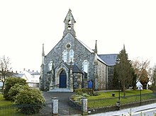 Trinity Presbyterian Church, behind the Three Church view.